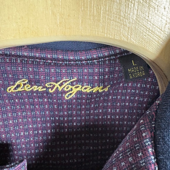 Ben Hogan Mens Ryder Cup 2004 Oakland Hills Golf Polo Shirt Burgundy Large - Picture 4 of 5